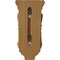 Ekena Millwork 5"W x 5"D x 10"H Medium Acanthus Wood Corbel, Cherry CORW05X05X10ACCH - alternate 4